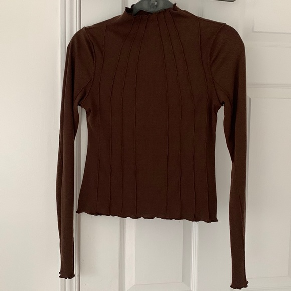 Long sleeve stitching detail top - Picture 1 of 4